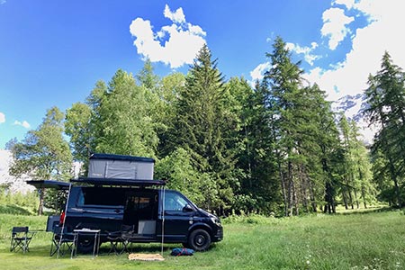 Campervan hire in Annecy
