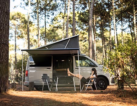 VW Campervan à louer - Californian Coast Four Wheel Drive