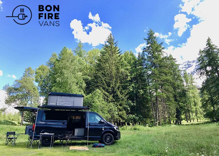 Louer campervan avec tente